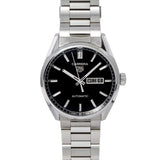 Buy Shop Tag Heuer Carrera Day Date Automatic Black Dial Silver Steel Strap Watch for Men - WBN2010.BA0640 USA Online