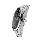 Buy Shop Tag Heuer Carrera Day Date Black Dial Silver Steel Strap Watch for Men - WBN2013.BA0640 USA Online