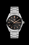 Buy Shop Tag Heuer Carrera Day Date Black Dial Silver Steel Strap Watch for Men - WBN2013.BA0640 USA Online