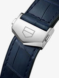 Buy Shop Tag Heuer Carrera Day Date Blue Dial Blue Leather Strap Watch for Men - WBN2012.FC6502 USA Online