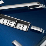 Buy Shop Tag Heuer Carrera Day Date Blue Dial Blue Leather Strap Watch for Men - WBN2012.FC6502 USA Online