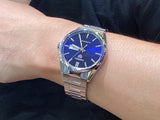 Buy Shop Tag Heuer Carrera Day Date Blue Dial Silver Steel Strap Watch for Women - WBN2012.BA0640 USA Online