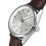 Buy Shop Tag Heuer Carrera Day Date Silver Dial Brown Leather Strap Watch for Men - WBN2011.FC6484 USA Online