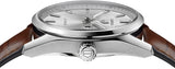 Buy Shop Tag Heuer Carrera Day Date Silver Dial Brown Leather Strap Watch for Men - WBN2011.FC6484 USA Online