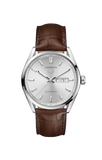 Buy Shop Tag Heuer Carrera Day Date Silver Dial Brown Leather Strap Watch for Men - WBN2011.FC6484 USA Online