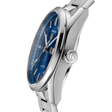 Buy Shop Tag Heuer Carrera Day Date Blue Dial Silver Steel Strap Watch for Women - WBN2012.BA0640 USA Online