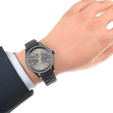 Buy Shop Tag Heuer Carrera Diamonds Anthracite Black Dial Black Leather Strap Watch for Women - WAR1115.FC6392 USA Online