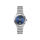 Buy Shop Tag Heuer Carrera Diamonds Blue Dial Silver Steel Strap Watch for Women - WBN2413.BA0621 USA Online
