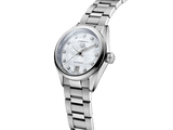 Buy Shop Tag Heuer Carrera Diamonds Mother of Pearl Dial Silver Steel Strap Watch for Women - WBN2412.BA0621 USA Online