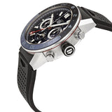 Buy Shop Tag Heuer Carrera Automatic Chronograph Steel & Ceramic Black Dial Black Rubber Strap Watch for Men - CBG2A1Z.FT6157 USA Online