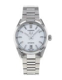 Buy Shop Tag Heuer Carrera Mother of Pearl Dial Silver Steel Strap Watch for Women - WBN2410.BA0621 USA Online