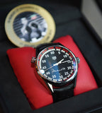 Buy Shop Tag Heuer Carrera Muhammad Ali Calibre 5 Black Dial Black Leather Strap Watch for Men - WAR2A11.FC6337 USA Online