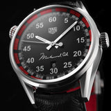 Buy Shop Tag Heuer Carrera Muhammad Ali Calibre 5 Black Dial Black Leather Strap Watch for Men - WAR2A11.FC6337 USA Online