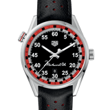 Buy Shop Tag Heuer Carrera Muhammad Ali Calibre 5 Black Dial Black Leather Strap Watch for Men - WAR2A11.FC6337 USA Online