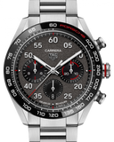 Buy Shop Tag Heuer Carrera Porsche Chronograph Grey Dial Silver Steel Strap Watch for Men - CBN2A1F.BA0643 USA Online