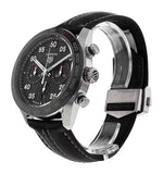 Buy Shop Tag Heuer Carrera Porsche Chronograph Special Edition Black Dial Black Leather Strap Watch for Men - CBN2A1F.FC6492 USA Online