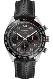 Buy Shop Tag Heuer Carrera Porsche Chronograph Special Edition Black Dial Black Leather Strap Watch for Men - CBN2A1F.FC6492 USA Online
