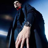 Tag Heuer Carrera Porsche Chronograph Special Edition Black Dial Black Leather Strap Watch for Men - CBN2A1F.FC6492