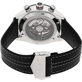 Tag Heuer Carrera Porsche Chronograph Special Edition Black Dial Black Leather Strap Watch for Men - CBN2A1F.FC6492
