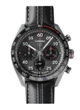 Buy Shop Tag Heuer Carrera Porsche Chronograph Special Edition Black Dial Black Leather Strap Watch for Men - CBN2A1F.FC6492 USA Online