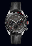 Buy Shop Tag Heuer Carrera Porsche Chronograph Special Edition Black Dial Black Leather Strap Watch for Men - CBN2A1F.FC6492 USA Online