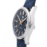 Buy Shop Tag Heuer Carrera Quartz Blue Dial Blue Calfskin Leather Strap Watch for Women - WAR1112.FC6391 USA Online