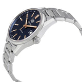 Buy Shop Tag Heuer Carrera Quartz Blue Dial Silver Steel Strap Watch for Women - WAR1112.BA0601 USA Online