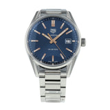 Buy Shop Tag Heuer Carrera Quartz Blue Dial Silver Steel Strap Watch for Women - WAR1112.BA0601 USA Online