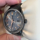 Buy Shop Tag Heuer Carrera Quartz Diamonds Black Dial Black Steel Strap Watch for Women - WAR1115.BA0602 USA Online