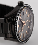 Buy Shop Tag Heuer Carrera Quartz Diamonds Black Dial Black Steel Strap Watch for Women - WAR1115.BA0602 USA Online