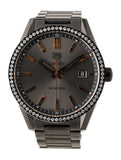 Buy Shop Tag Heuer Carrera Quartz Diamonds Black Dial Black Steel Strap Watch for Women - WAR1115.BA0602 USA Online