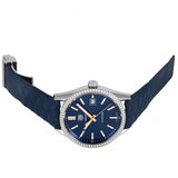 Buy Shop Tag Heuer Carrera Quartz Diamonds Blue Dial Blue Leather Strap Watch for Women - WAR1114.FC6391 USA Online