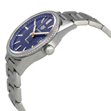 Buy Shop Tag Heuer Carrera Quartz Diamonds Blue Dial Silver Steel Strap Watch for Women - WAR1114.BA0601 USA Online