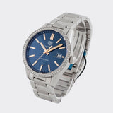 Buy Shop Tag Heuer Carrera Quartz Diamonds Blue Dial Silver Steel Strap Watch for Women - WAR1114.BA0601 USA Online