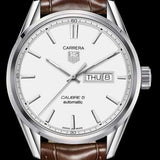 Buy Shop Tag Heuer Carrera Silver Dial Watch for Men - WAR201B.FC6291 USA Online