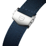 Buy Shop Tag Heuer Carrera Skipper Automatic Chronograph Blue Dial Blue Nylon Strap Watch for Men - CBS2213.FN6002 USA Online