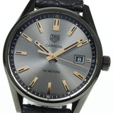 Buy Shop Tag Heuer Carrera Special Edition Black Dial Black Leather Strap Watch for Women - WAR1113.FC6392 USA Online
