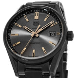 Buy Shop Tag Heuer Carrera Special Edition Black Dial Black Leather Strap Watch for Women - WAR1113.FC6392 USA Online
