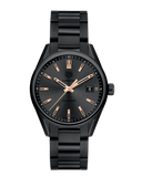 Buy Shop Tag Heuer Carrera Special Edition Black Dial Black Steel Strap Watch for Women - WAR1113.BA0602 USA Online