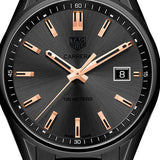 Buy Shop Tag Heuer Carrera Special Edition Black Dial Black Steel Strap Watch for Women - WAR1113.BA0602 USA Online
