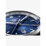 Buy Shop Tag Heuer Carrera Twin Time Blue Dial Silver Steel Strap Watch for Men - WBN201A.BA0640 USA Online