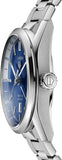 Buy Shop Tag Heuer Carrera Twin Time Blue Dial Silver Steel Strap Watch for Men - WBN201A.BA0640 USA Online
