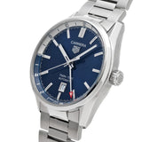 Buy Shop Tag Heuer Carrera Twin Time Blue Dial Silver Steel Strap Watch for Men - WBN201A.BA0640 USA Online