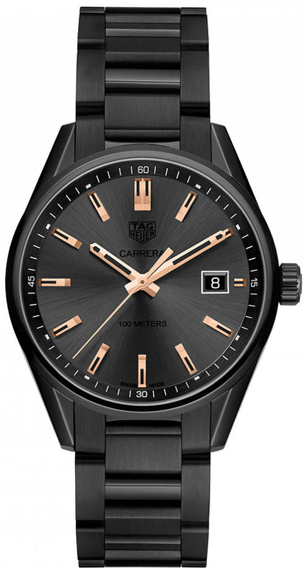 Buy Shop Tag Heuer Carrera Black Dial Watch for Women - WAR1113.BA0602 USA Online