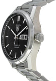 Buy Shop Tag Heuer Carrera Calibre 5 Automatic Black Dial Silver Steel Strap Watch for Men - WAR201A.BA0723 USA Online