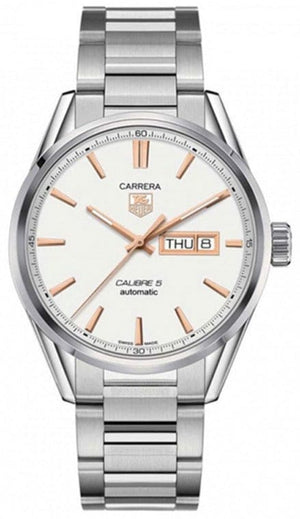 Buy Shop Tag Heuer Carrera White Dial Watch for Men - WAR201D.BA0723 USA Online