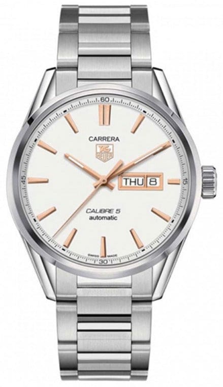Buy Shop Tag Heuer Carrera White Dial Watch for Men - WAR201D.BA0723 USA Online