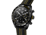 Buy Shop Tag Heuer Carrera x Porsche Automatic Chronograph Black Dial Black Nylon Strap Watch for Men - CBN2A1H.FC6512 USA Online