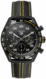 Buy Shop Tag Heuer Carrera x Porsche Automatic Chronograph Black Dial Black Nylon Strap Watch for Men - CBN2A1H.FC6512 USA Online