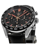 Buy Shop Tag Heuer Carrera Year of The Rabbit Automatic Chronograph Black Dial Black Leather Strap Watch for Men - CBN2A1L.FC6521 USA Online
